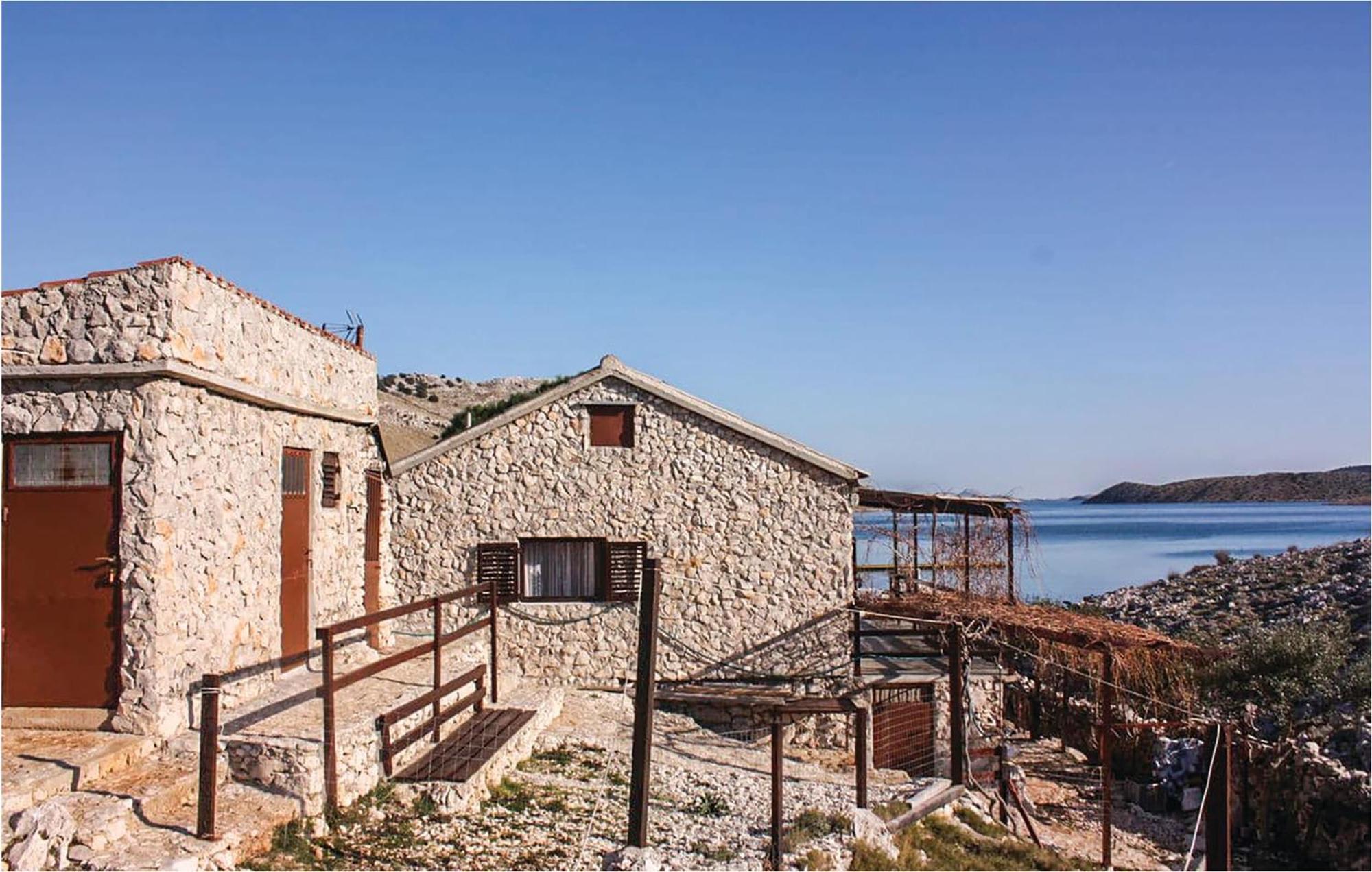 Amazing Home In Kornati With House Sea View Vrulje  Bagian luar foto