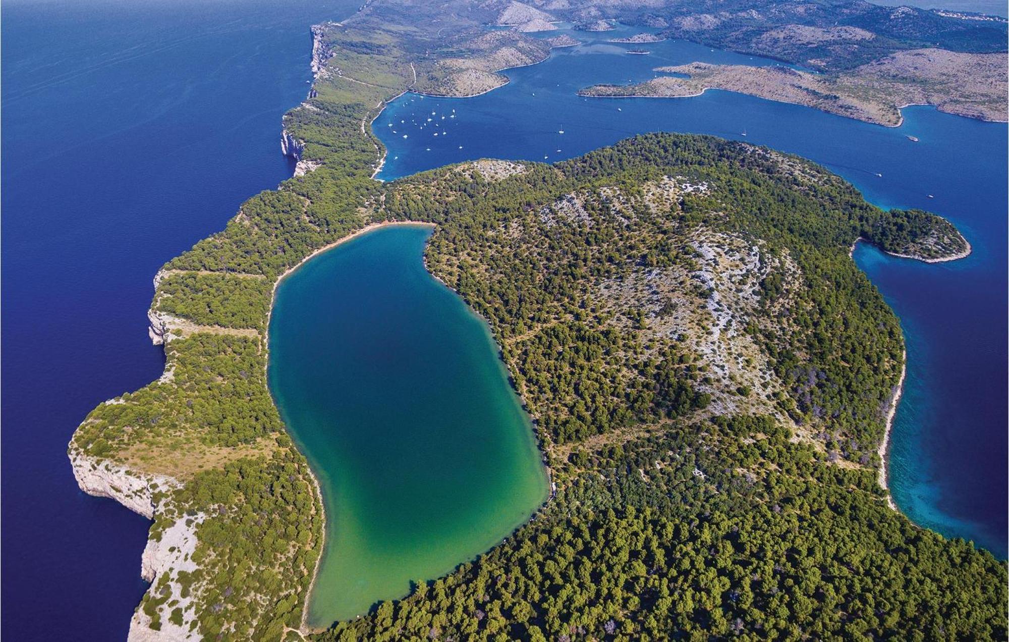 Amazing Home In Kornati With House Sea View Vrulje  Bagian luar foto