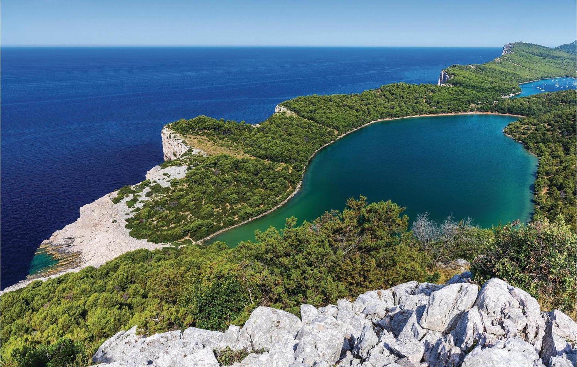 Amazing Home In Kornati With House Sea View Vrulje  Bagian luar foto